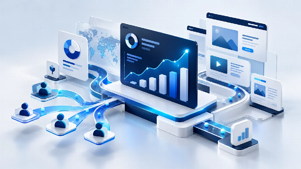 تقرير المواقع 2025: كيف يتكيف المسوقون مع التحولات الرقمية